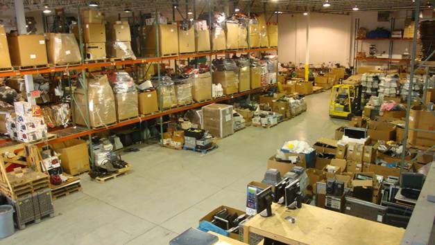 Columbus Ohio Electronics Recycling Warehouse