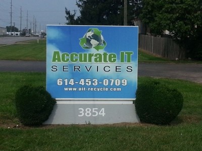 Accurate IT Services sign