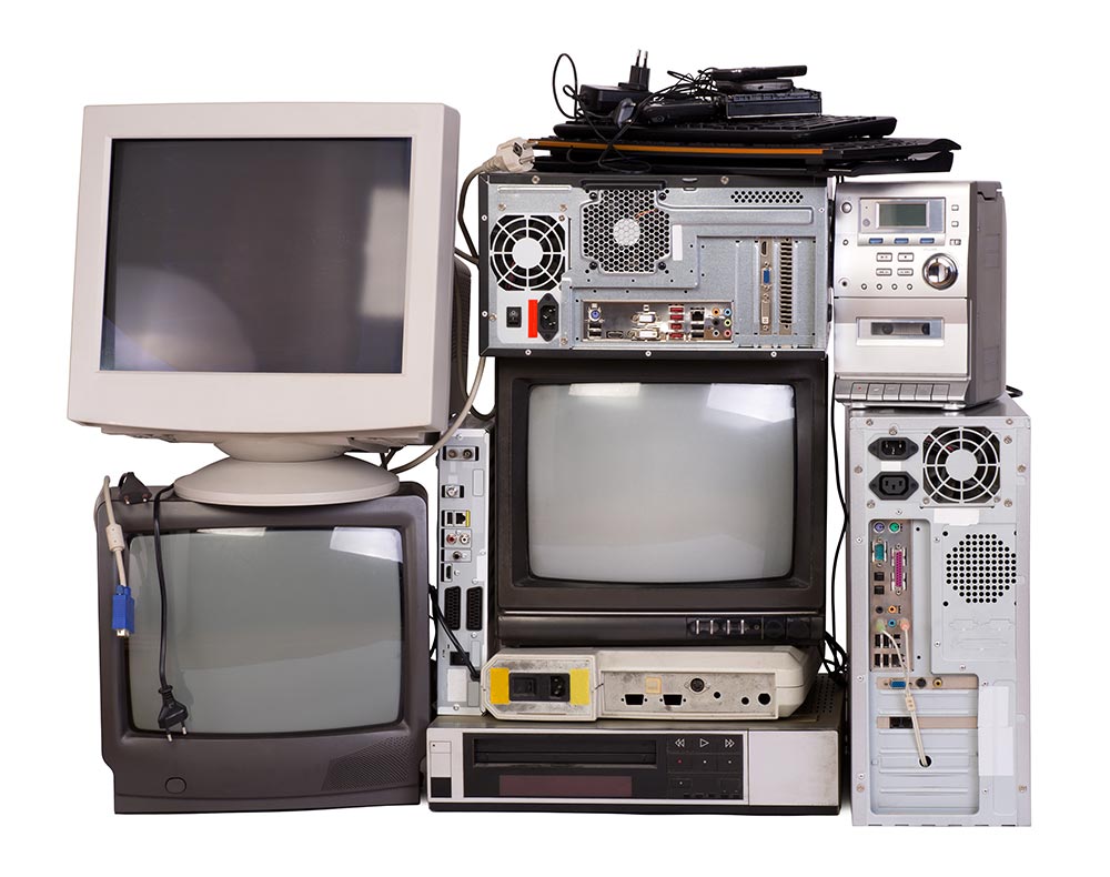 old tvs and pcs